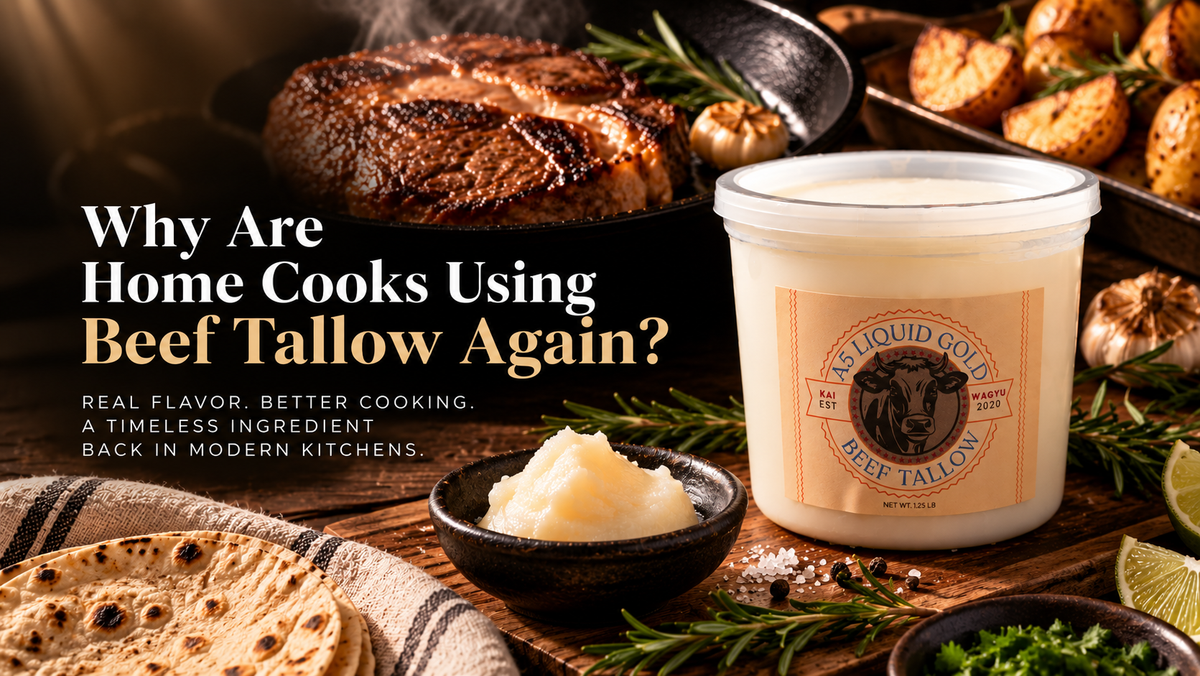 Why Are Home Cooks Using Beef Tallow Again?