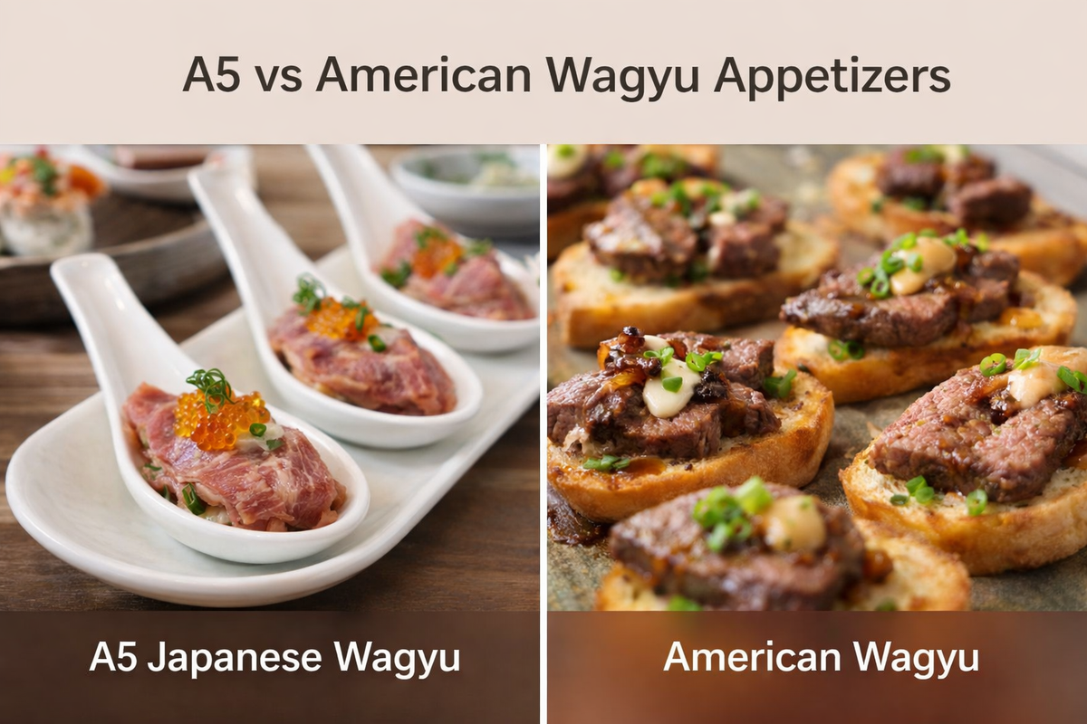 A5 or American Wagyu for Appetizers? - Kai Wagyu