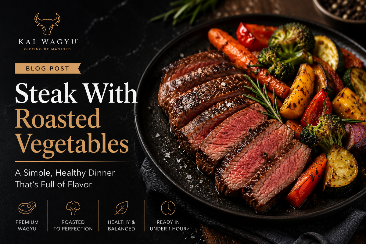 Steak With Roasted Vegetables You'll Want to Make Again