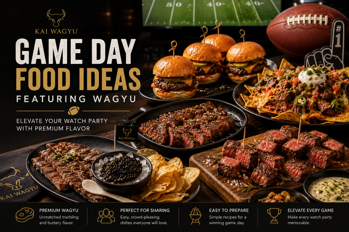 Game Day Food Ideas Featuring Wagyu