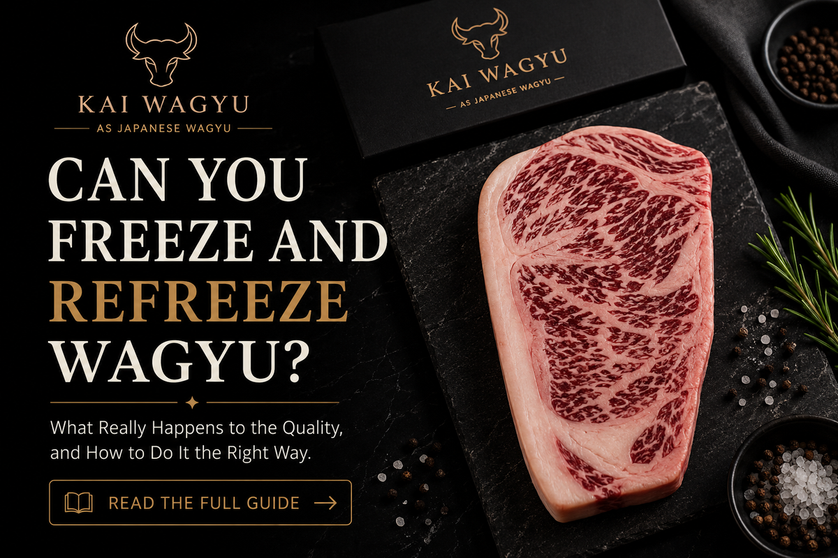 Can You Freeze and Refreeze Wagyu?