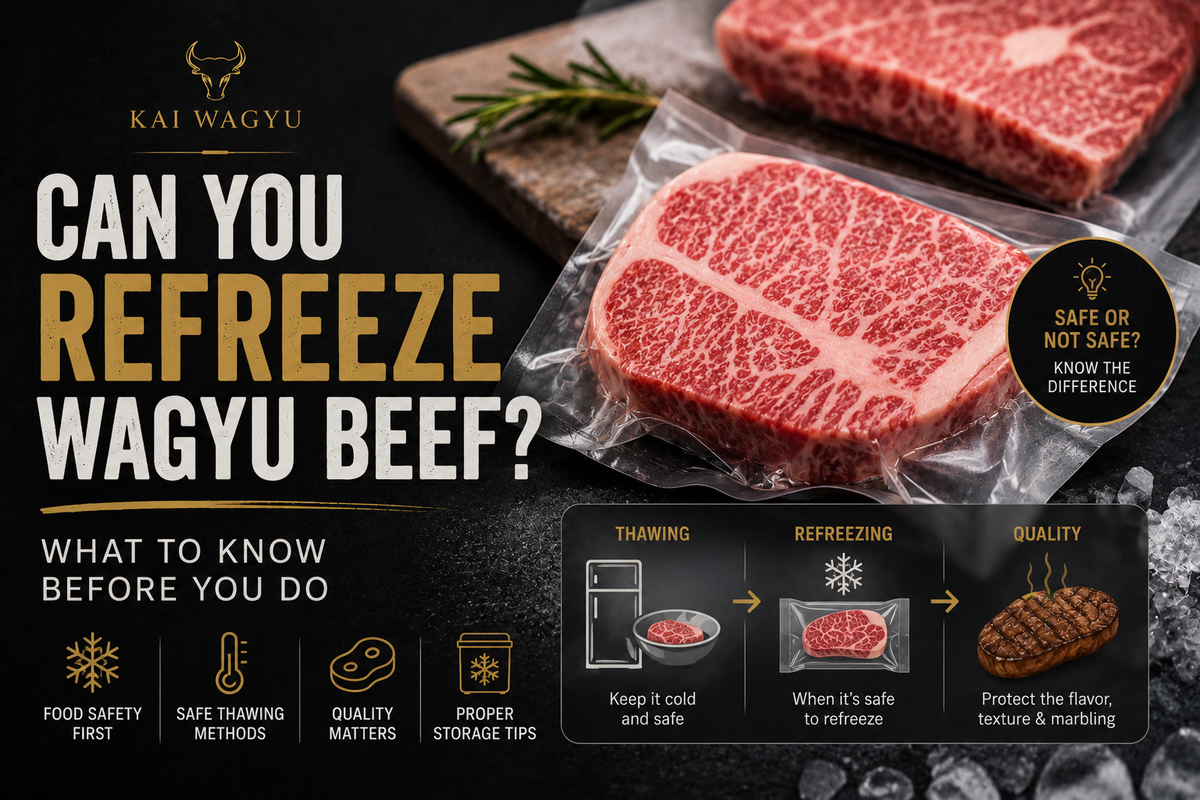 Can You Refreeze Wagyu Beef? What to Know Before You Do
