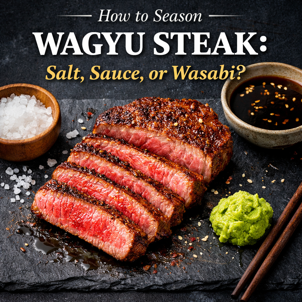 How to Season Wagyu Steak: Salt, Sauce, or Wasabi? - Kai Wagyu