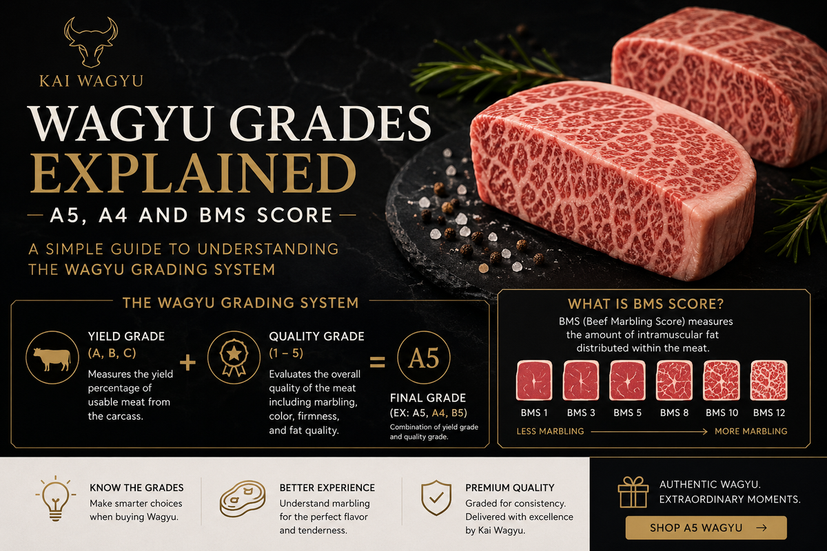 What A5, A4 and BMS Scores Mean in Wagyu