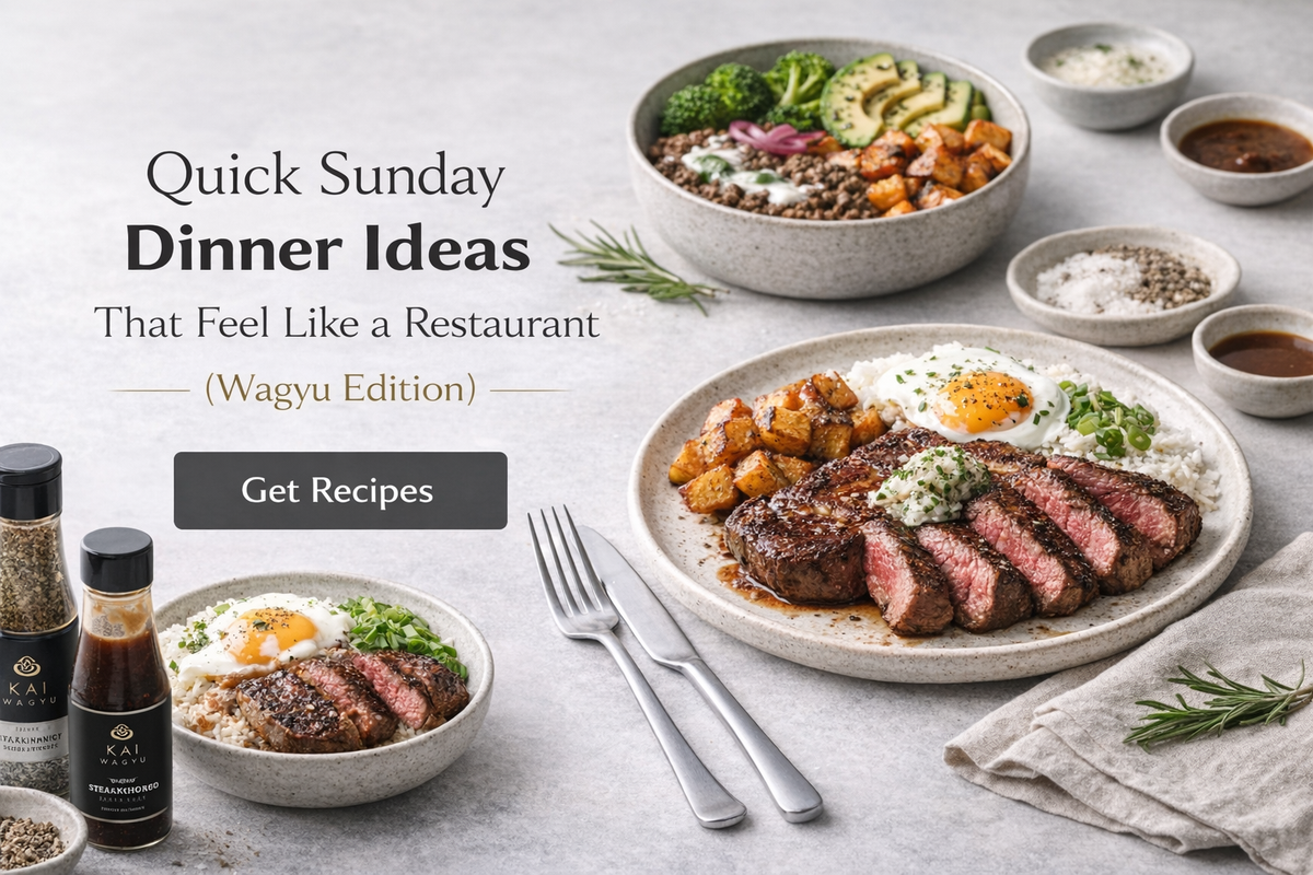 Quick Sunday Dinner Ideas That Feel Like a Restaurant