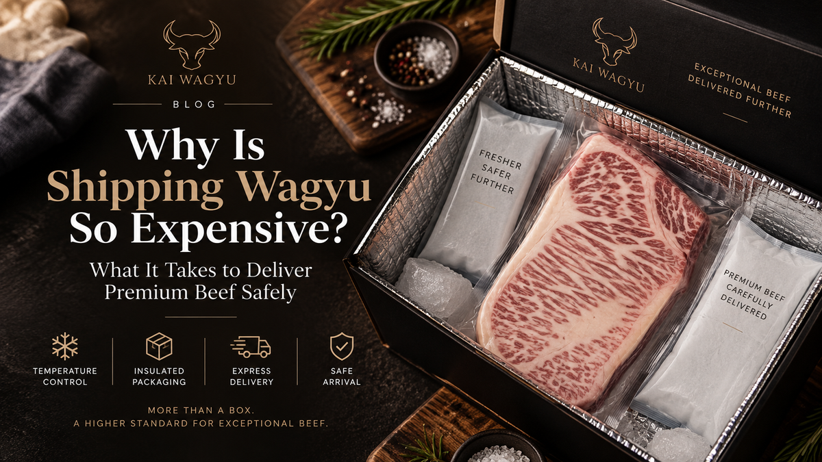 Why Is Shipping Wagyu So Expensive? What It Takes to Deliver Premium Beef Safely