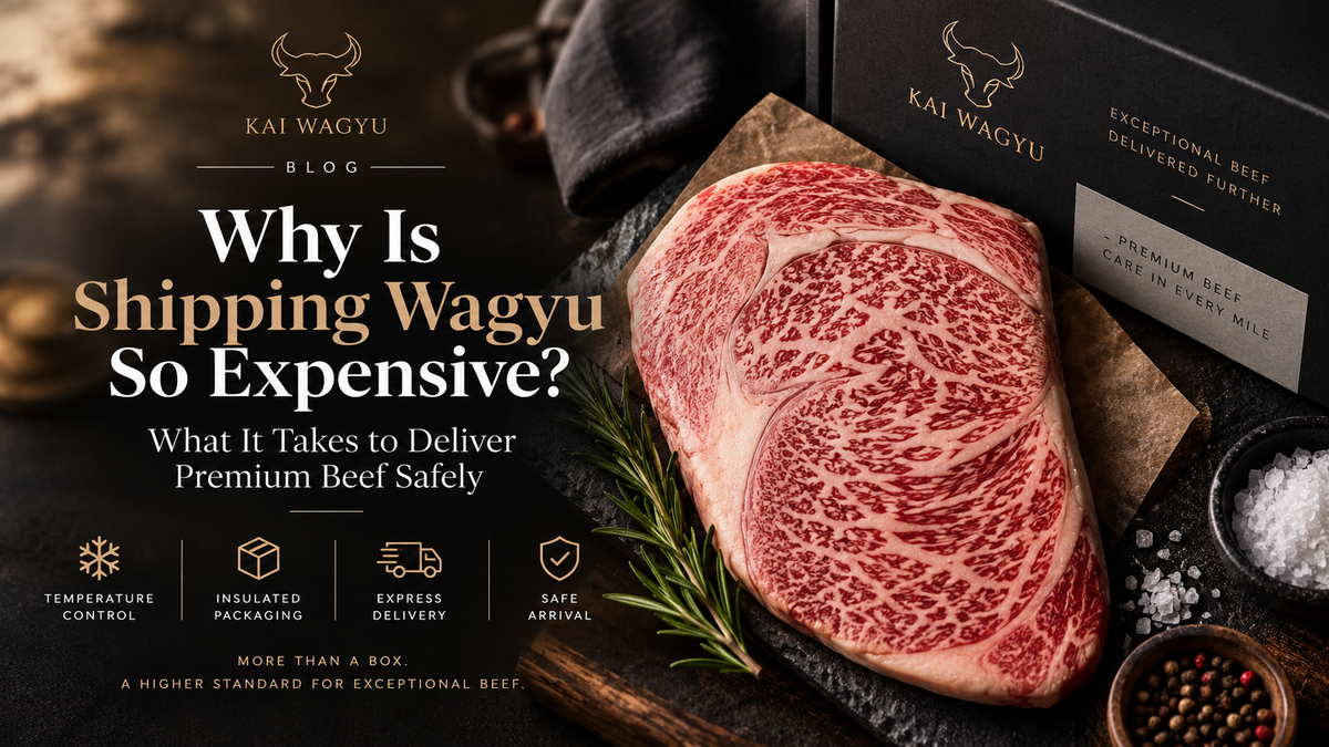 Why Is Shipping Wagyu So Expensive? What It Takes to Deliver Premium Beef Safely