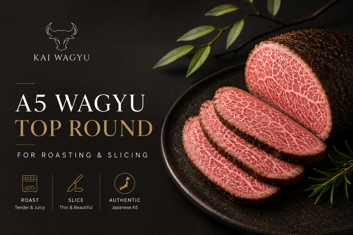 A5 Wagyu Top Round for Roasting &amp; Slicing