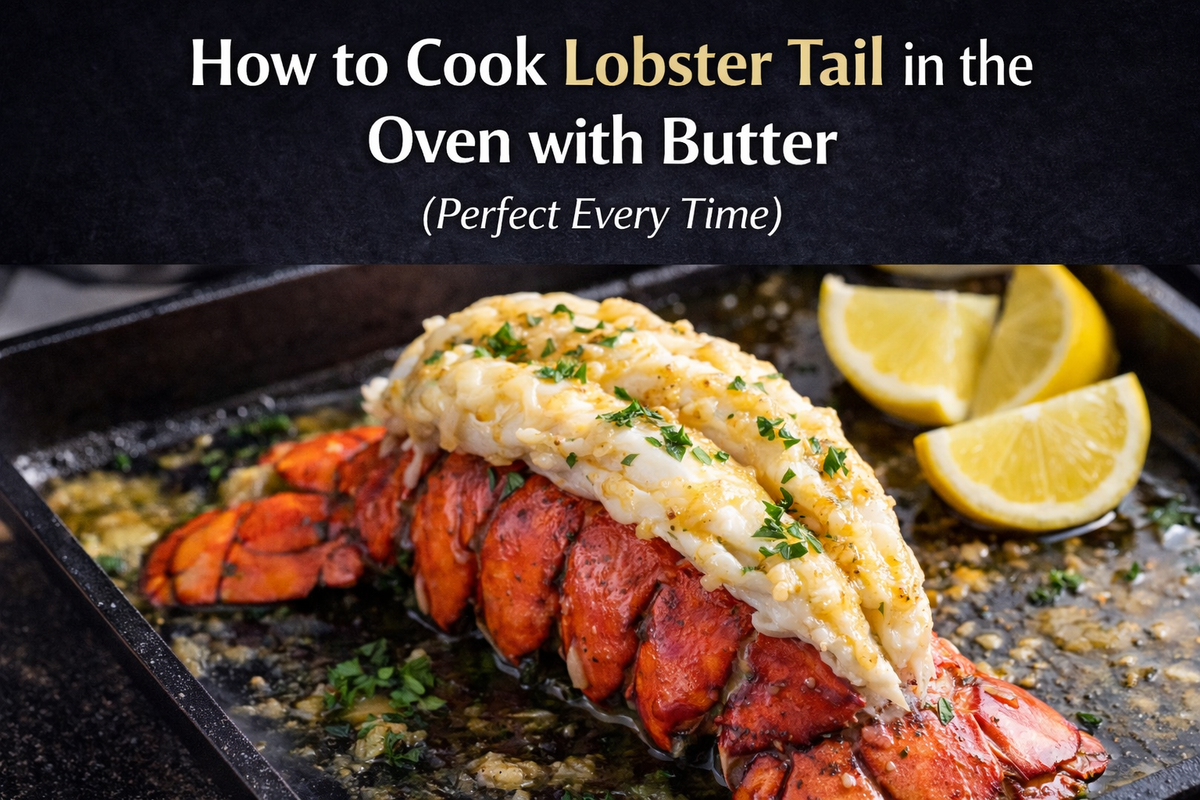 How to Cook Lobster Tail in the Oven with Butter