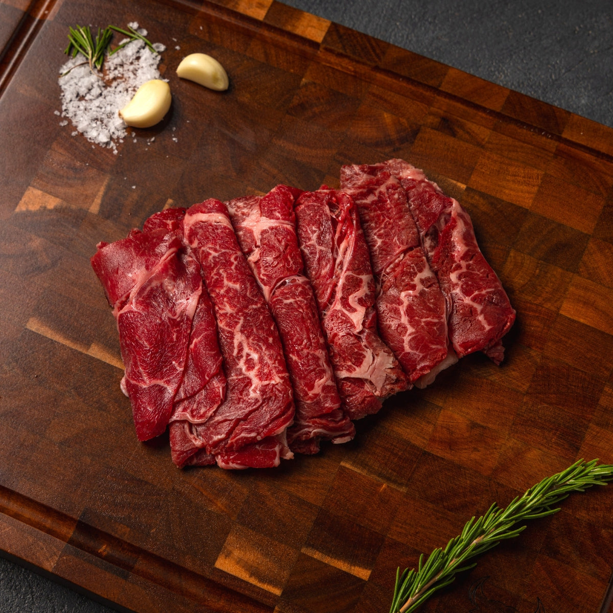 American Wagyu Chuck Roll Thin Slice 1lb - Image 3