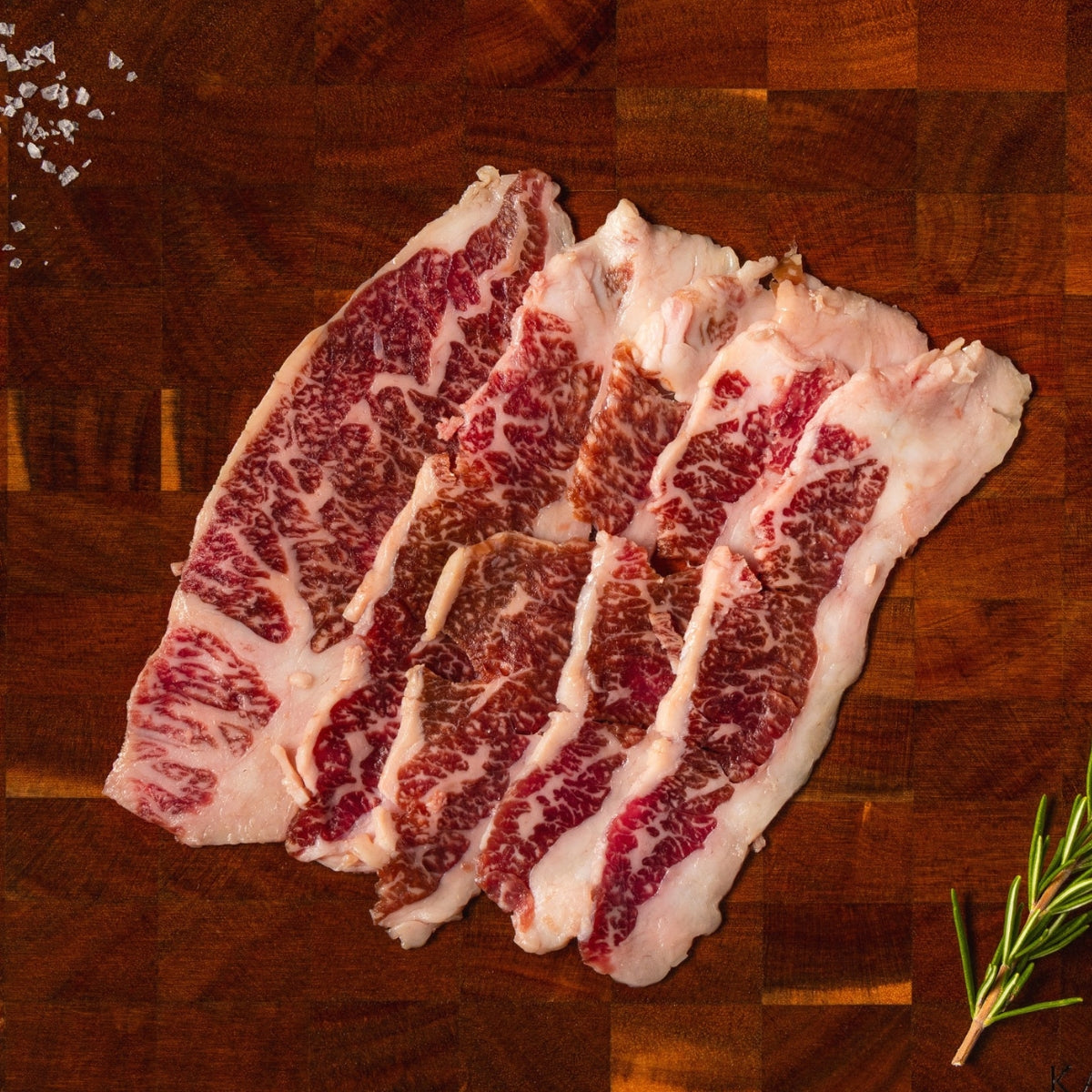 A5 Japanese Wagyu Sliced Chuck Roll 8oz