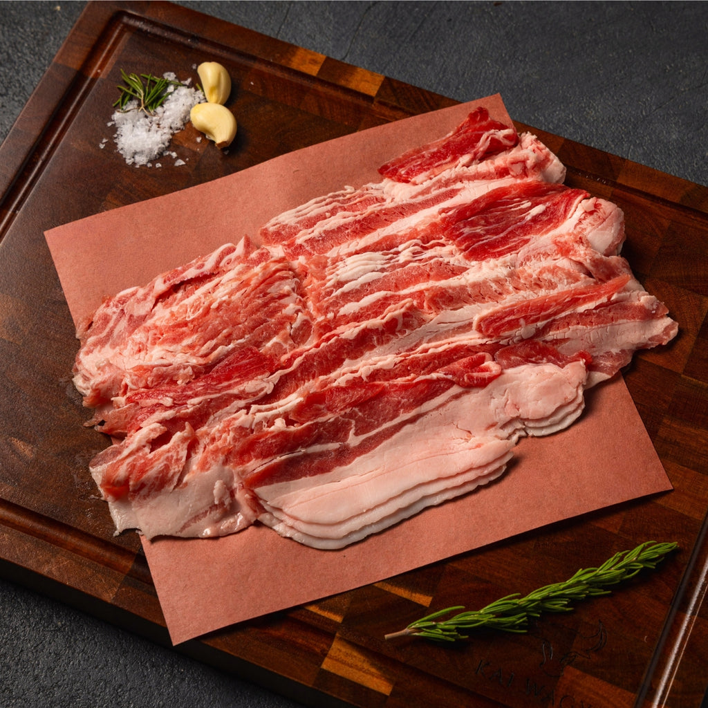 Kurobuta Pork Belly Thin Slice 1lb - Image 3