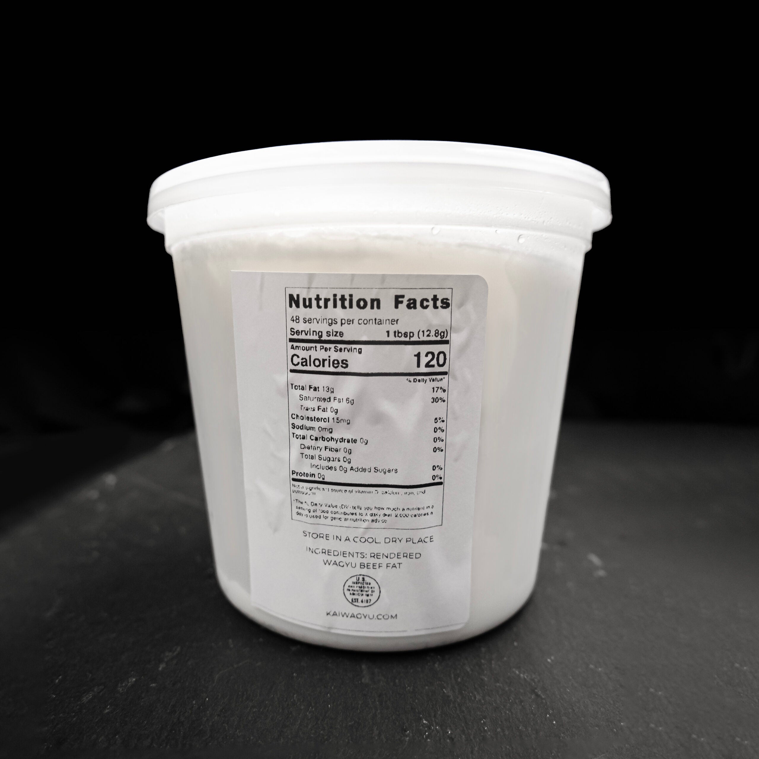 A5 Japanese Wagyu Beef Tallow 1.25lb