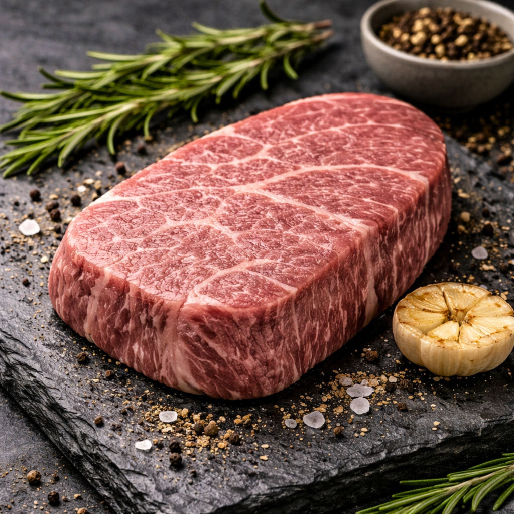 A5 Japanese Wagyu Top Sirloin Tip Steak 8oz