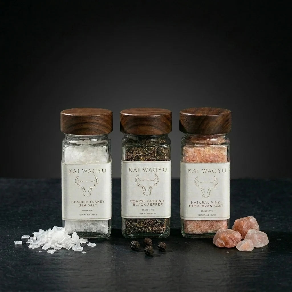 Kai Wagyu™ Salt & Pepper Trio