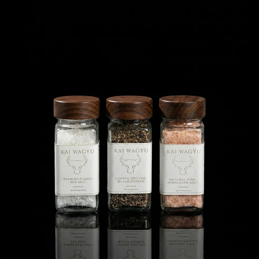 Kai Wagyu™ Salt & Pepper Trio