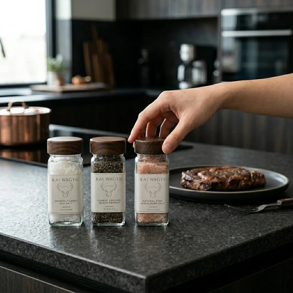 Kai Wagyu™ Salt & Pepper Trio