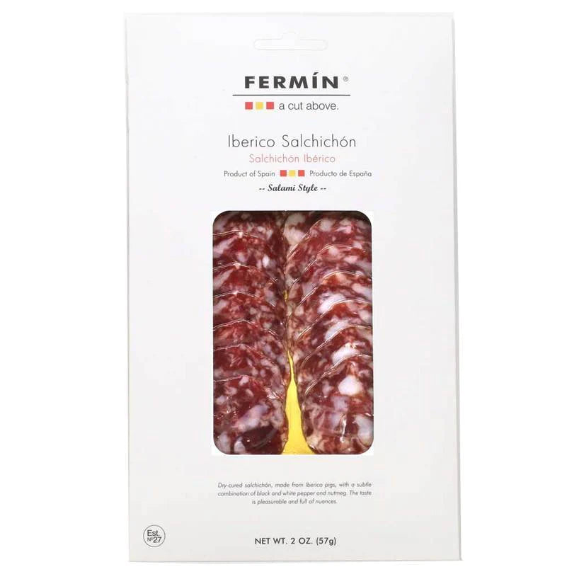 Sliced Iberico Salchichon