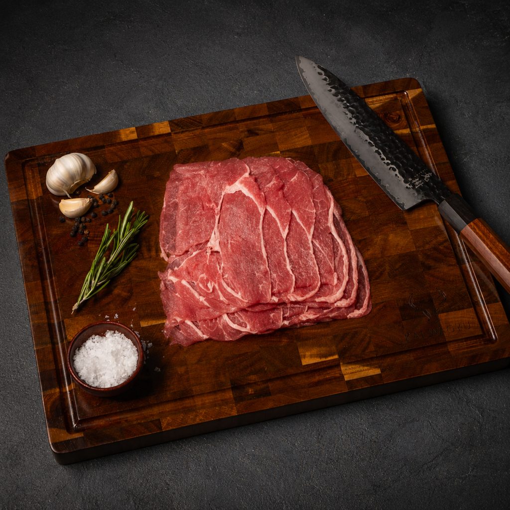 Lamb Leg Thin Slice 8oz