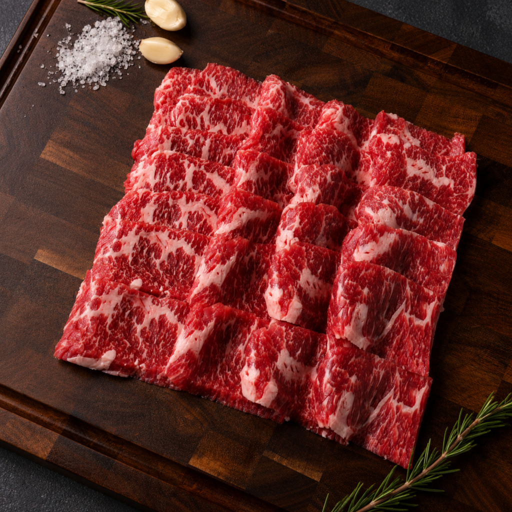 Australian Wagyu Lean Yakiniku Cut 8oz