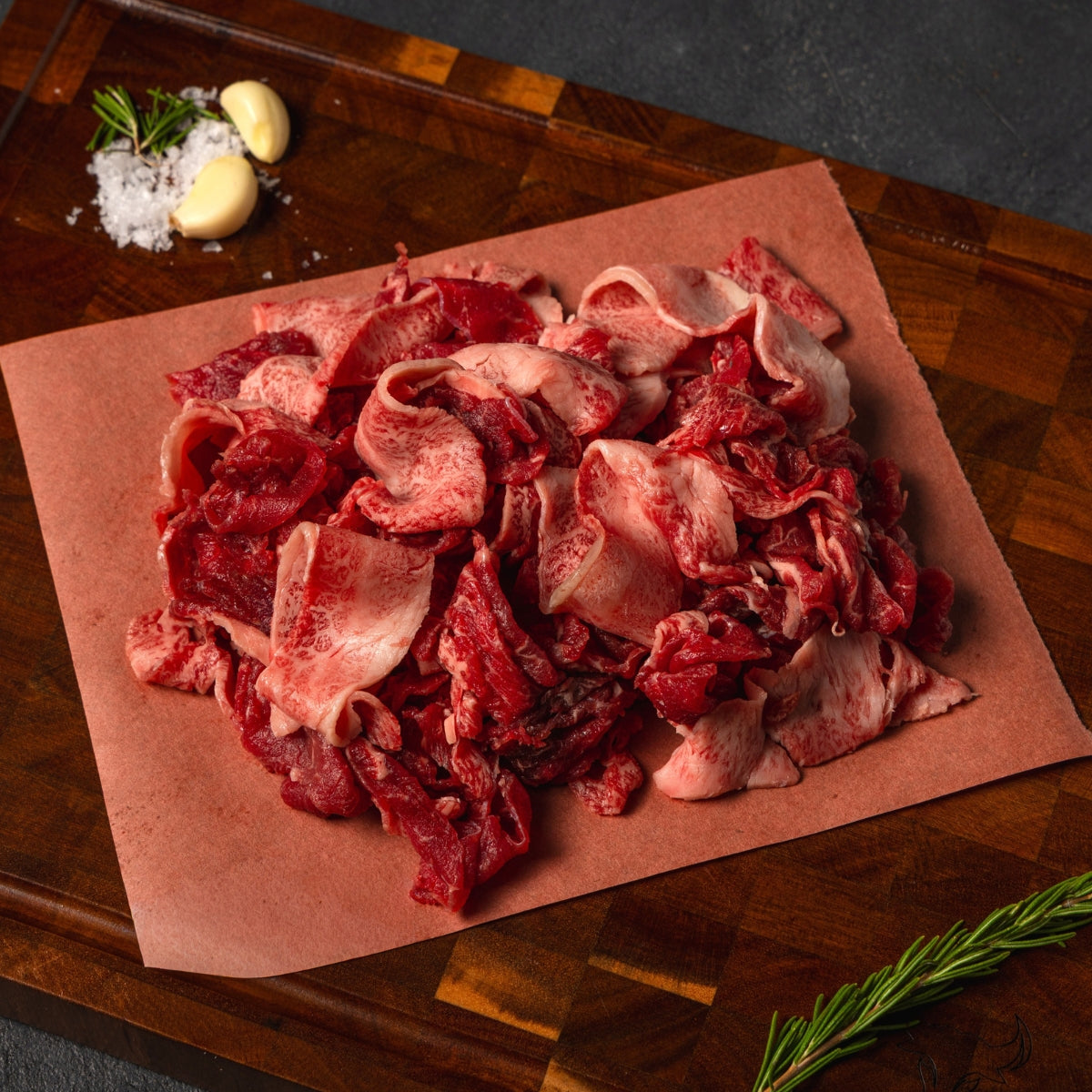 A5 Japanese Wagyu Stir-fry (Kiriotoshi) 1lb - Image 3