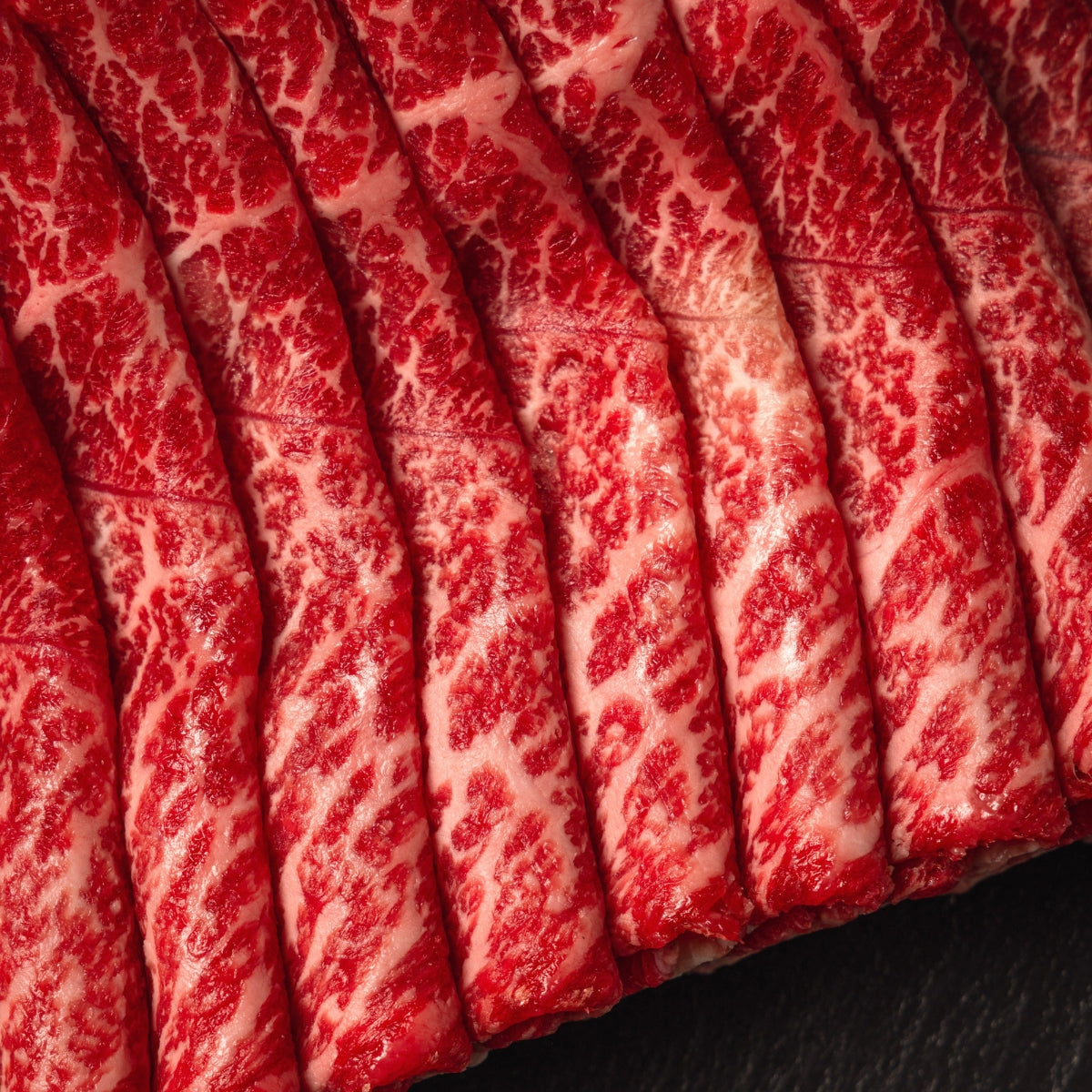 A5 Japanese Wagyu Shabu Slices - Chuck Roll 1lb - Image 2