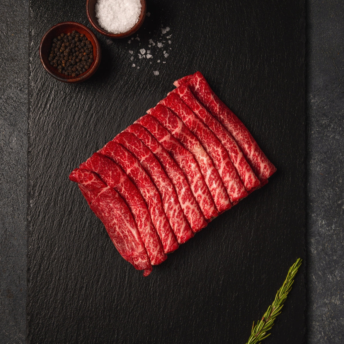 A5 Japanese Wagyu Shabu Slices - Chuck Roll 1lb - Image 4