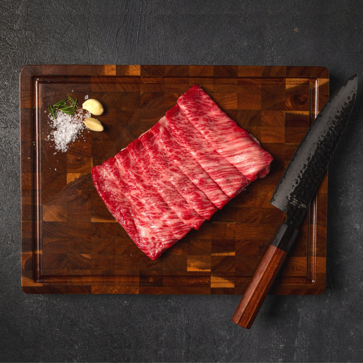 A5 Japanese Wagyu Shabu Slices - Round 1lb - Image 5