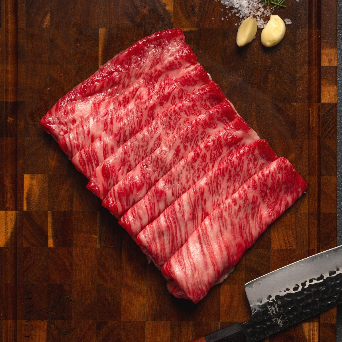 A5 Japanese Wagyu Shabu Slices - Round 1lb - Image 3