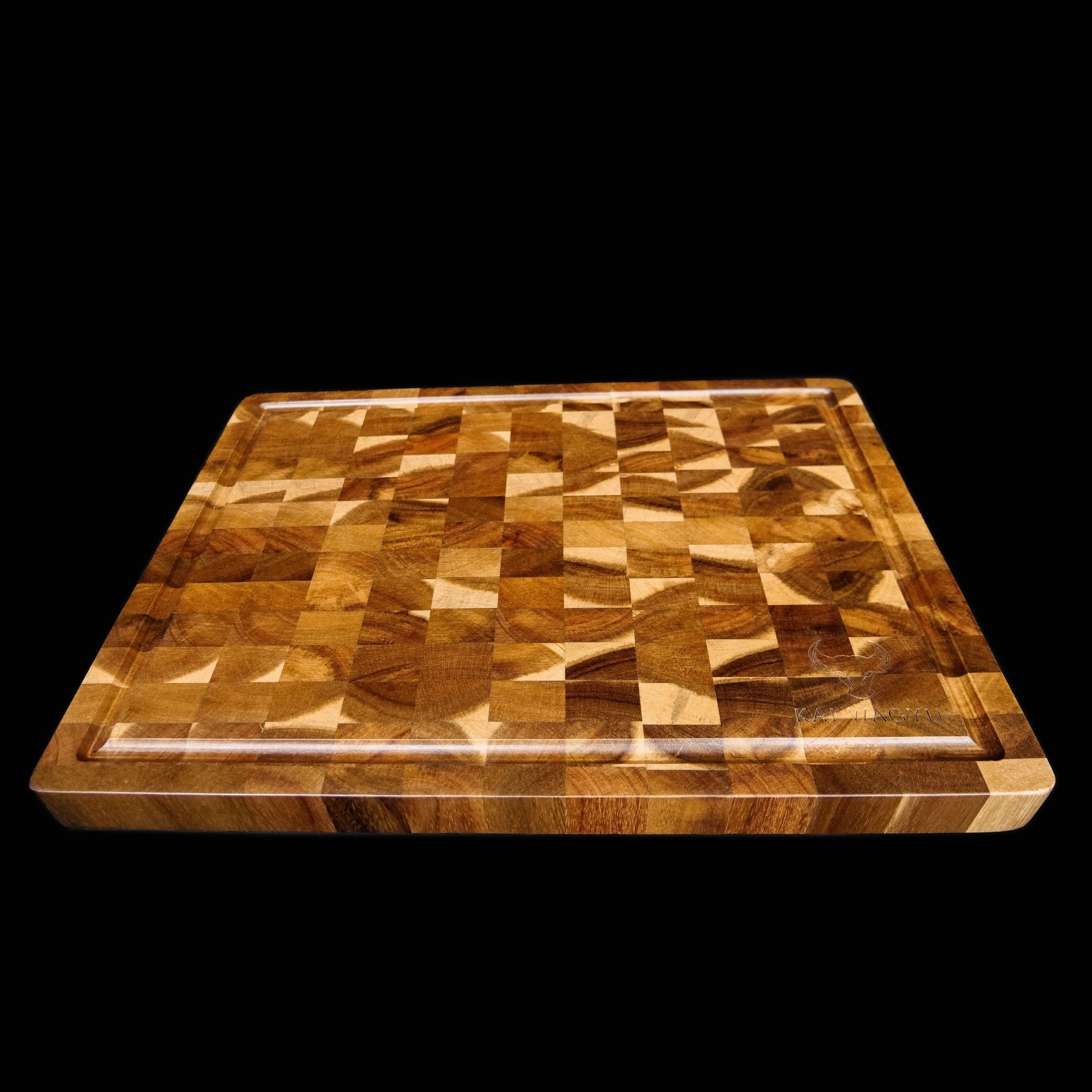 Kai Wagyu™ Premium Acacia End Grain Thick Cutting Board
