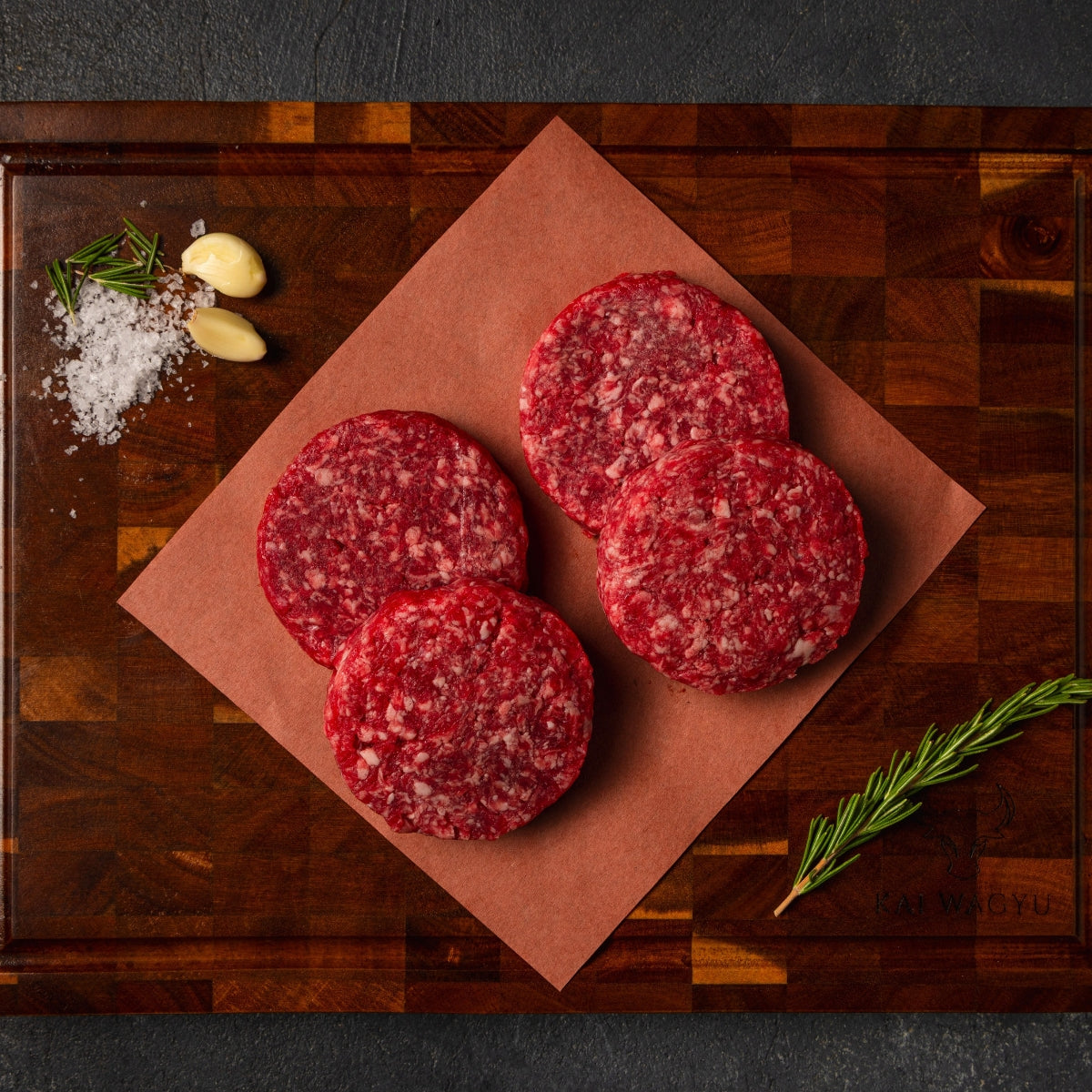 A5 Japanese Wagyu Burger Patties 1lb (4 Pack) - Image 3