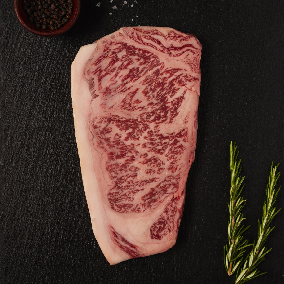 Certified Kobe Beef | A5 Japanese Wagyu NY Strip Steak 12oz