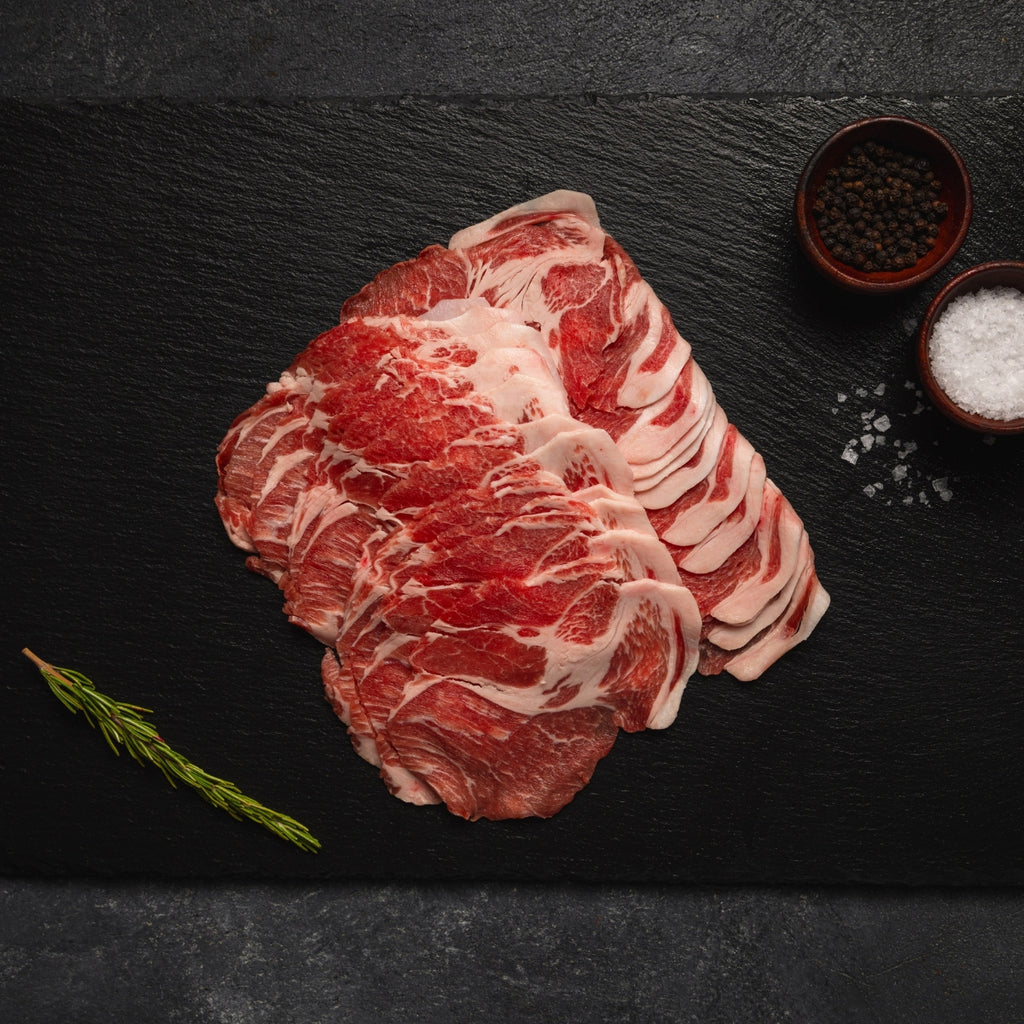 Kurobuta Pork Katarosu Thin Slice 1lb - Image 3