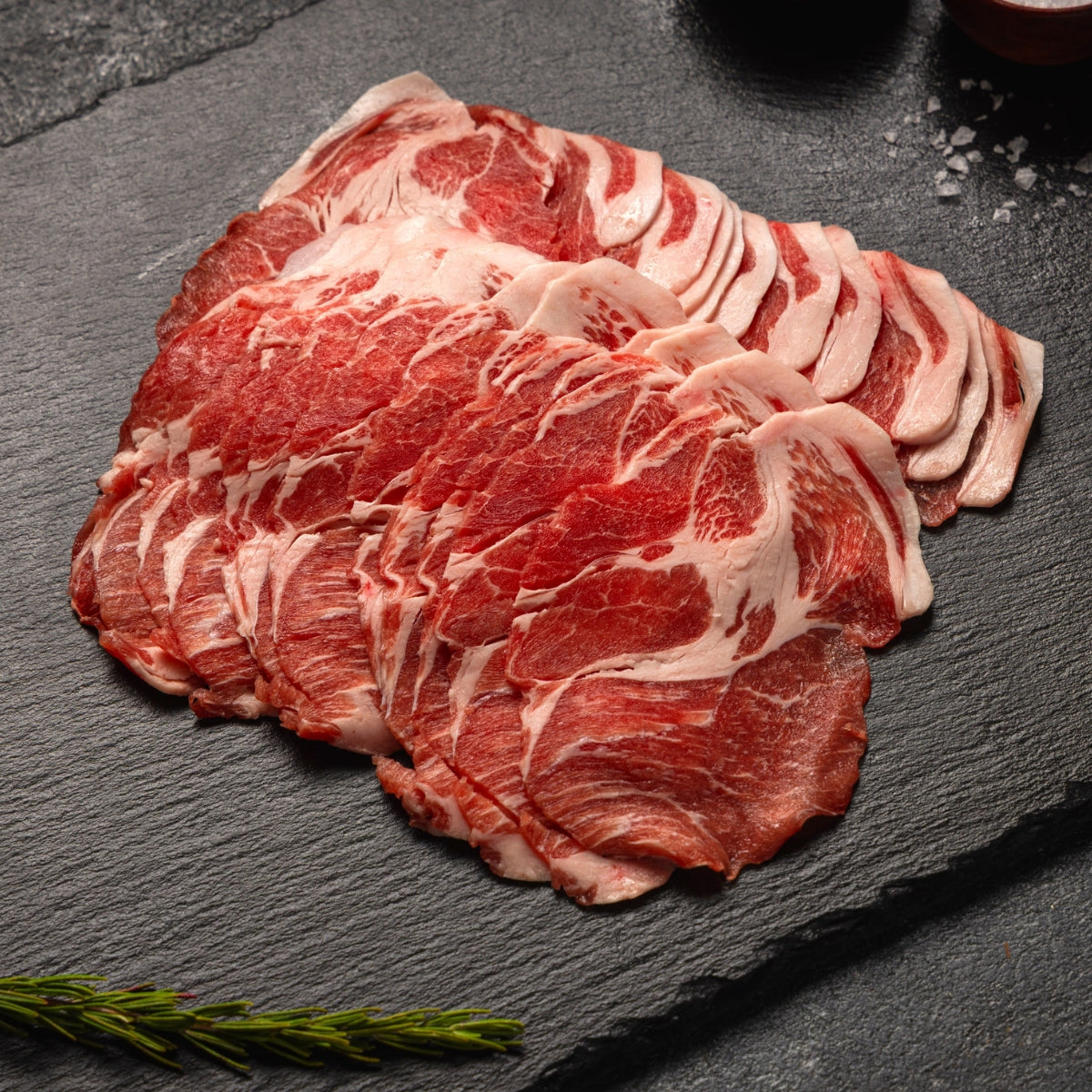 Kurobuta Pork Katarosu Thin Slice 1lb - Image 4