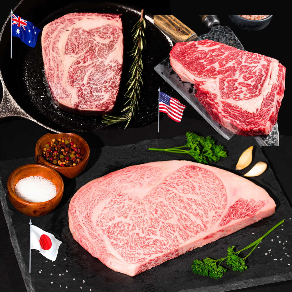 World of Wagyu Ribeye Sampler