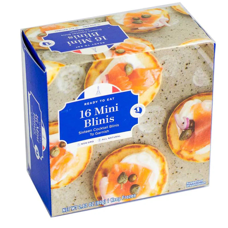French Mini Blinis 16pc
