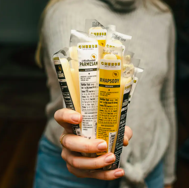 Gourmet Cheese Snack Sticks