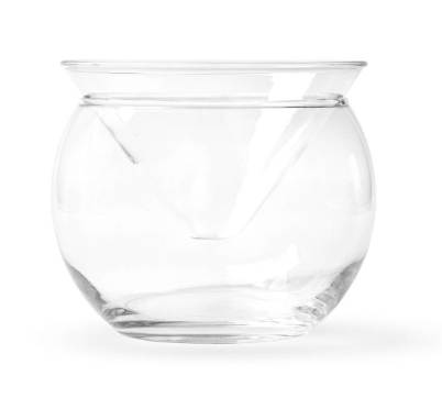Glass Caviar Server