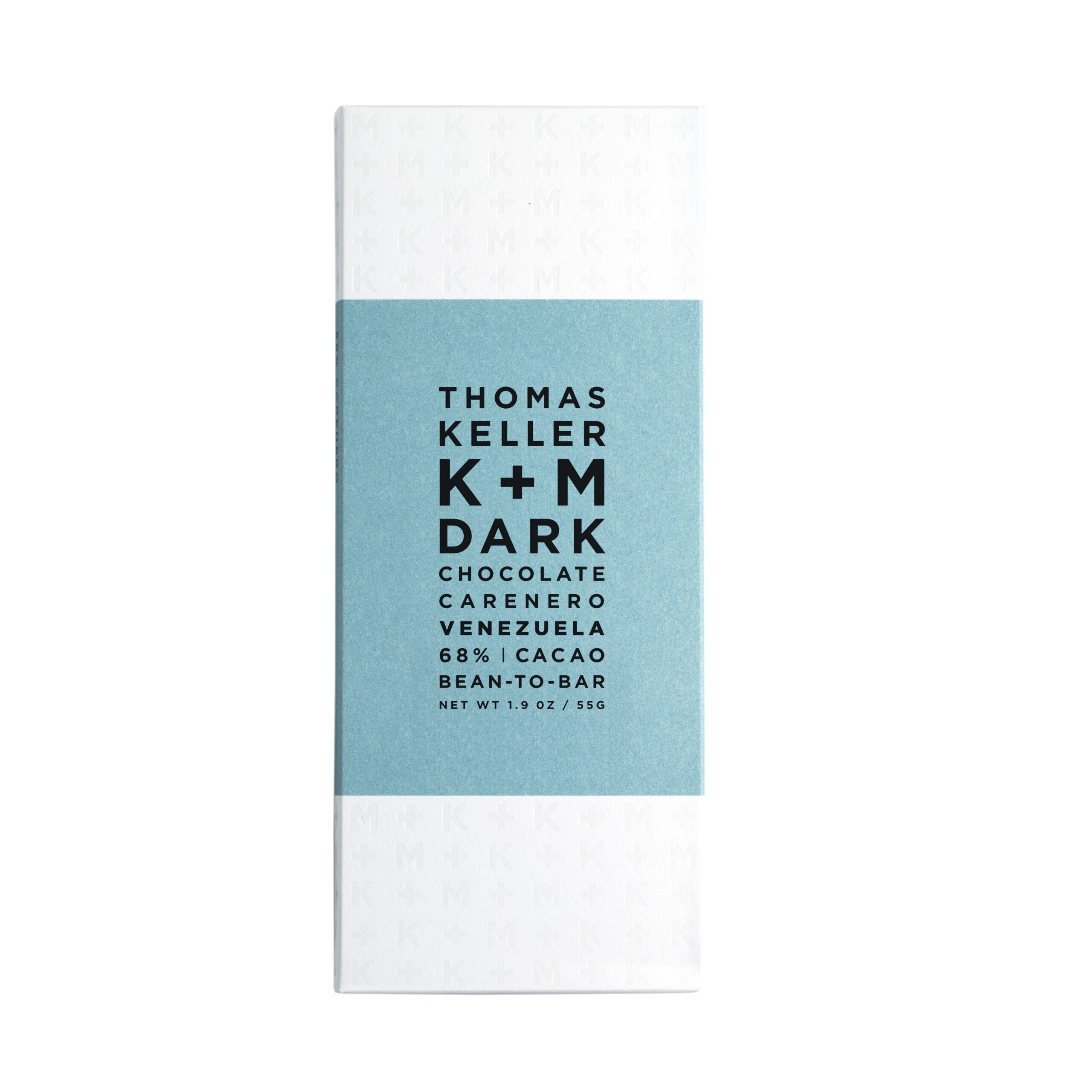 K+M Dark Chocolate 68% Carenero Venezuela