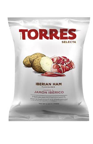 Torres - Premium Potato Chips Iberian Ham Flavoured