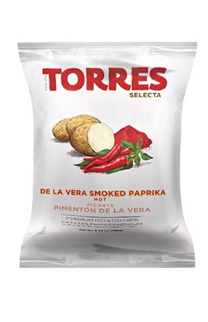 Torres - De La Vera Hot Smoked Paprika Premium Potato Chips