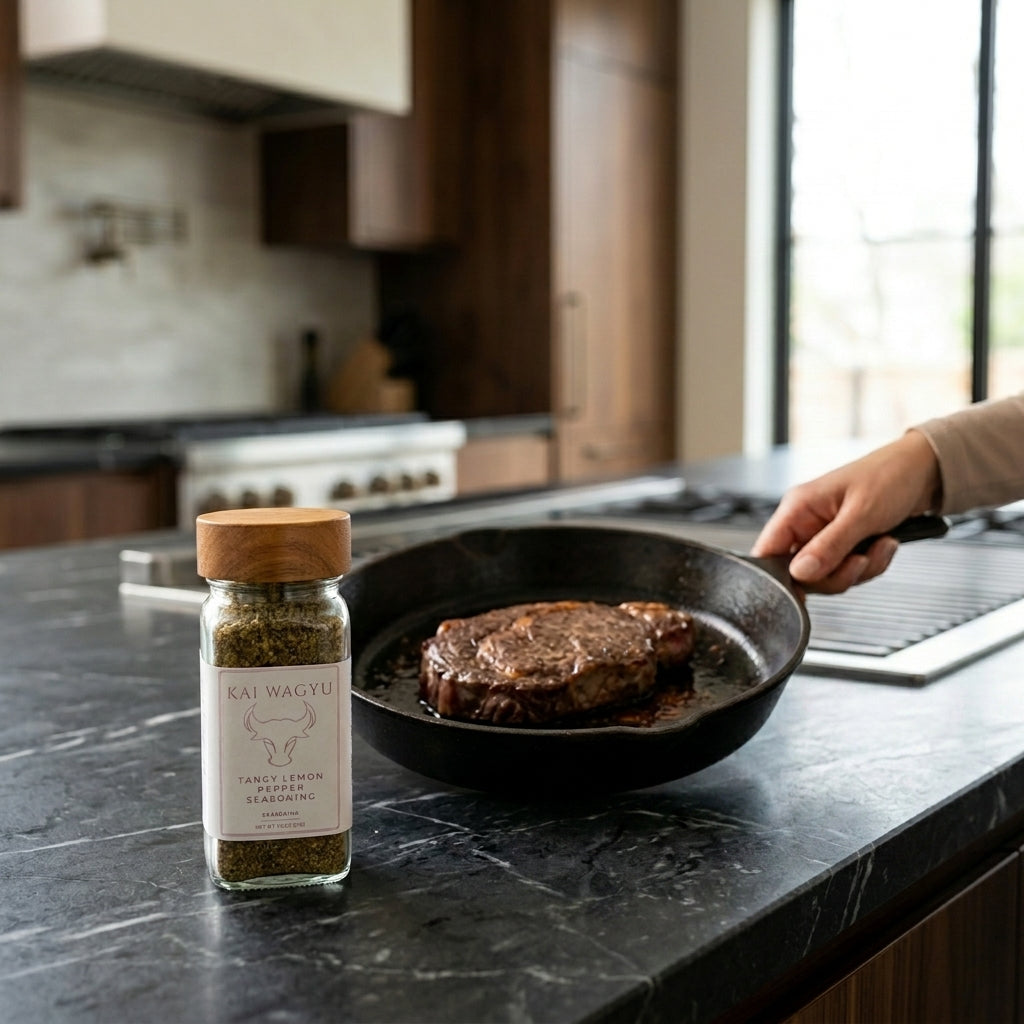 Kai Wagyu™ Tangy Lemon Pepper seasoning