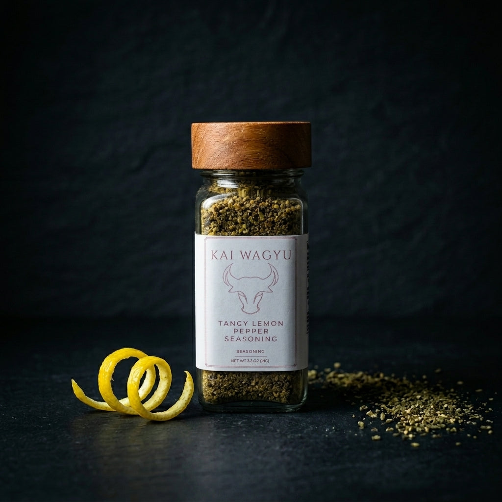 Kai Wagyu™ Tangy Lemon Pepper seasoning
